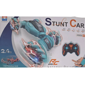 ماشین کنترلی شارژی کرمی دو حالته Stunt Remote Control Car Toy _ماشین کنترلی
